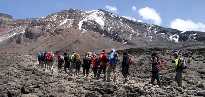 kilimajaro climbing 7days marangu route tanzania