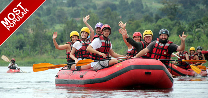 uganda nile white water rafting gorilla safari